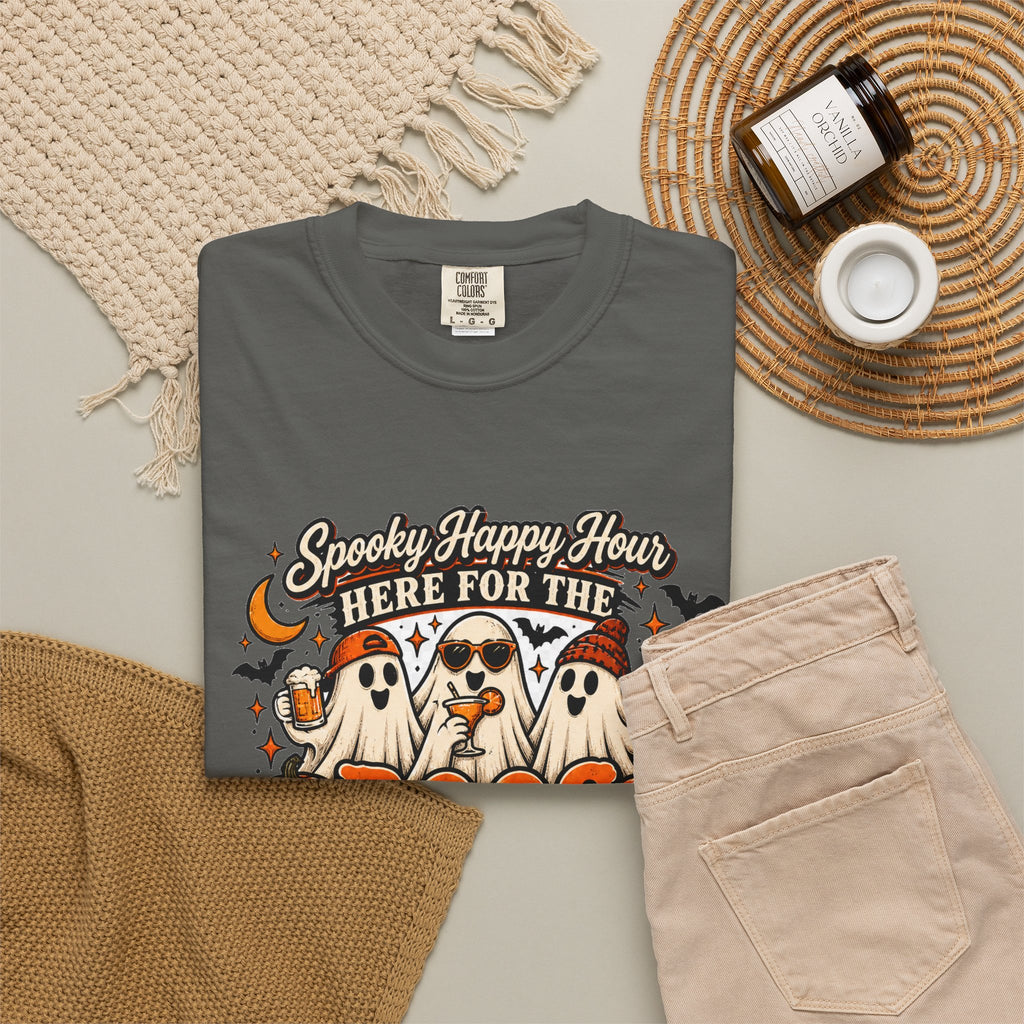 Here for the Boos Tee | Vintage Halloween Ghost Shirt