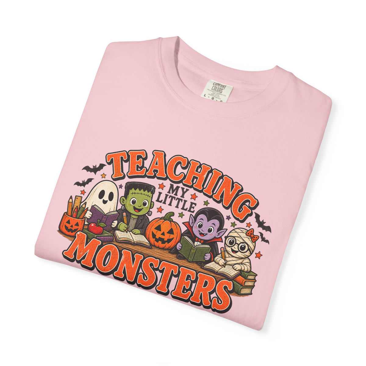 Teaching My Little Monsters Tee | Halloween Teacher Shirt