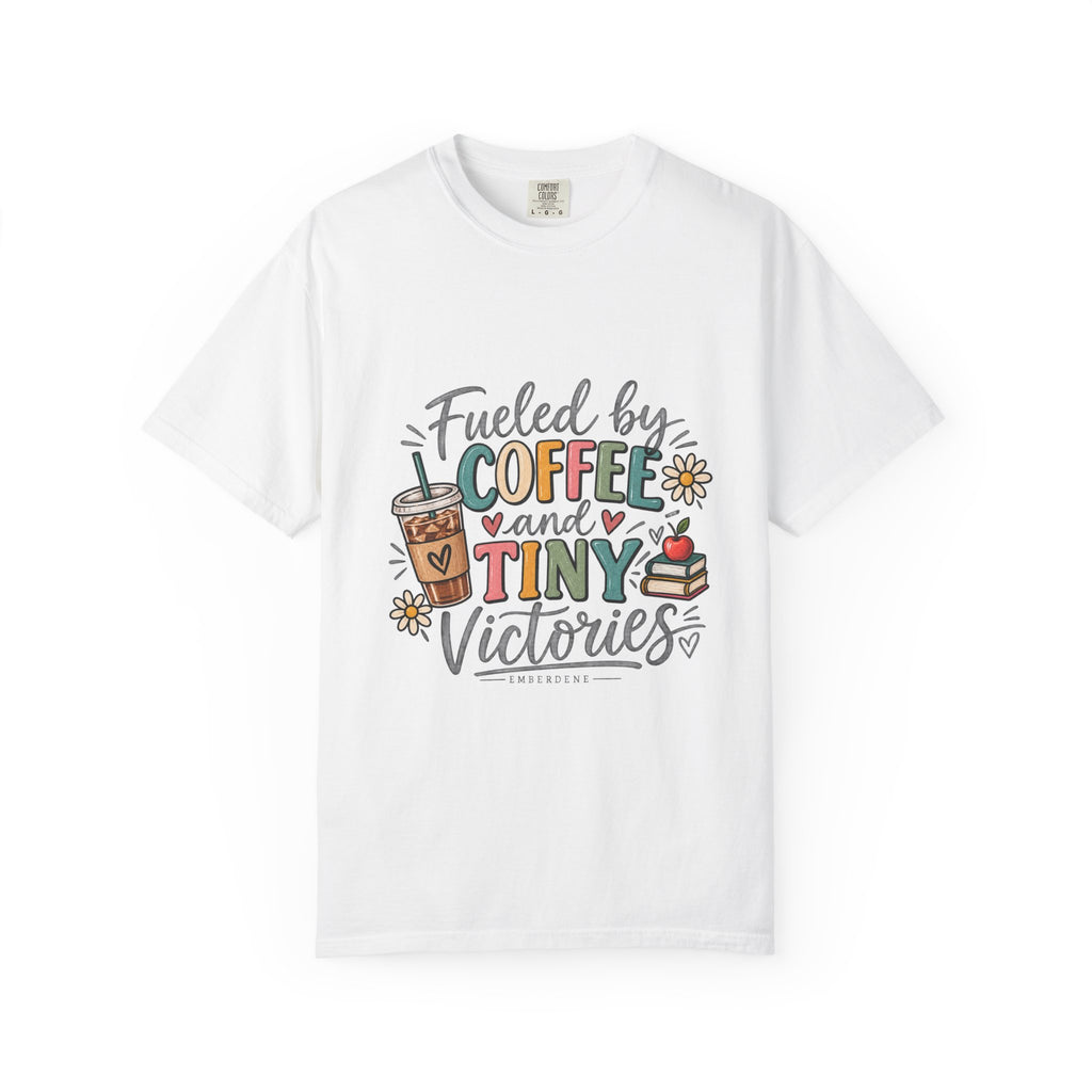 Fueled by Coffee and Tiny Victories Tee