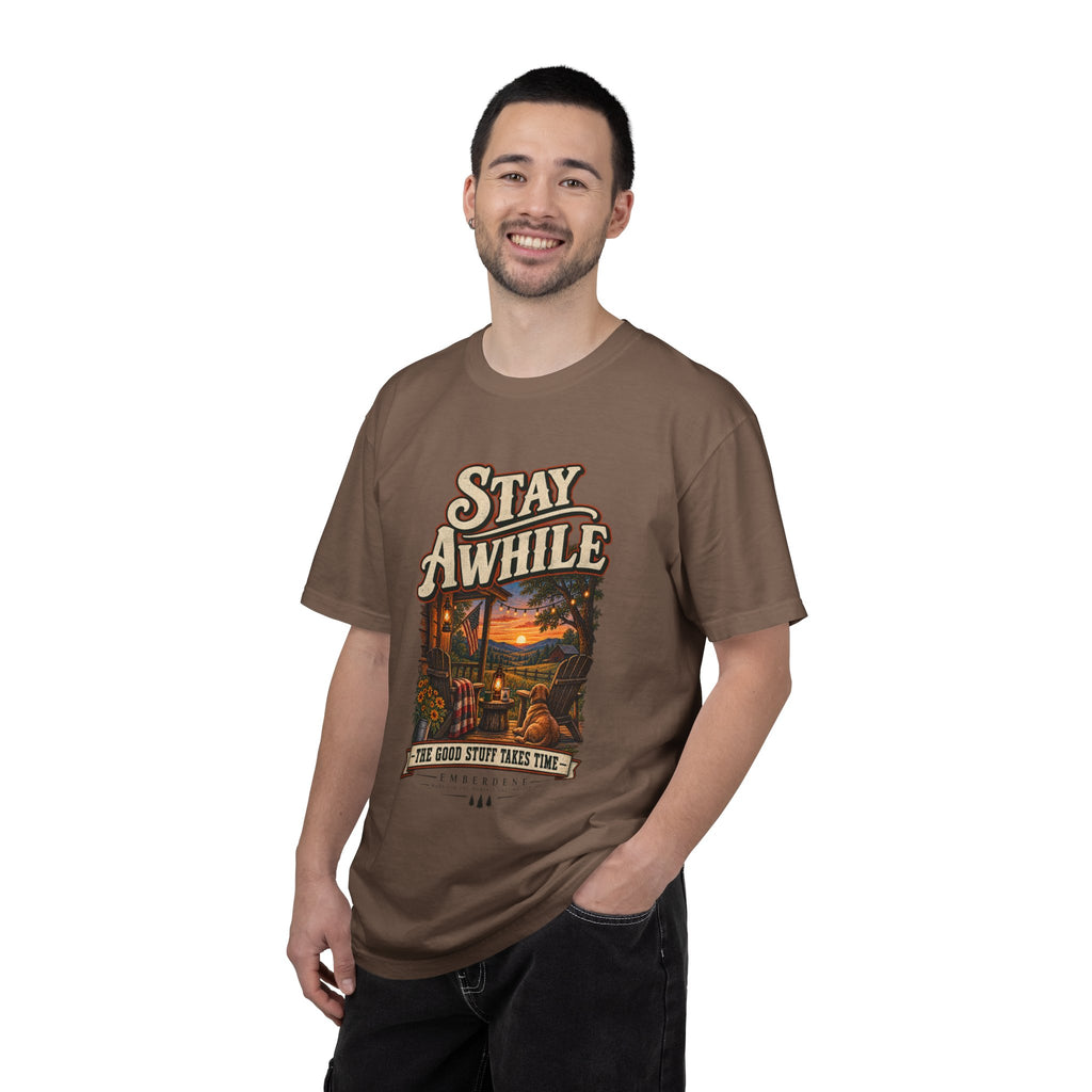 Stay Awhile Tee