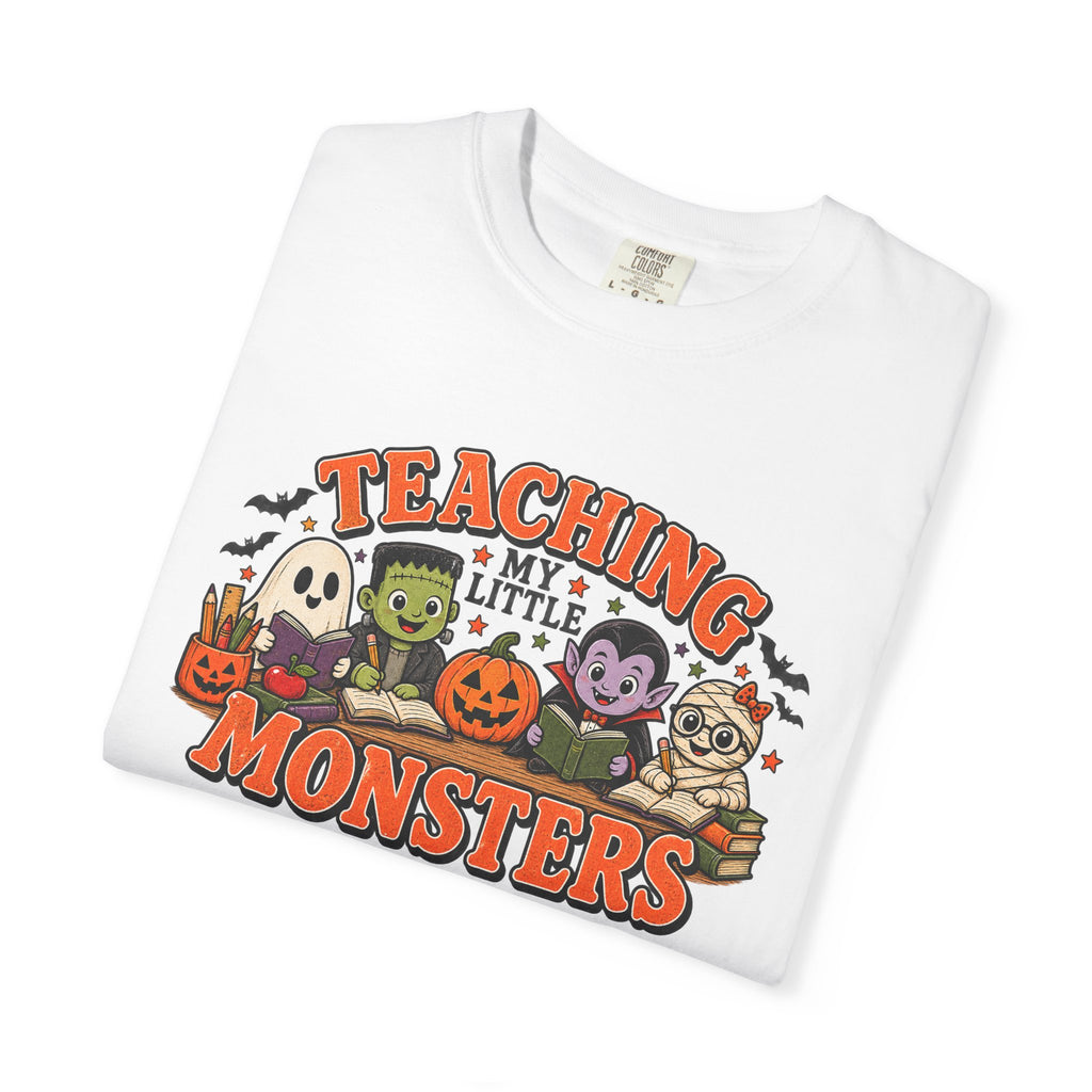 Teaching My Little Monsters Tee | Halloween Teacher Shirt