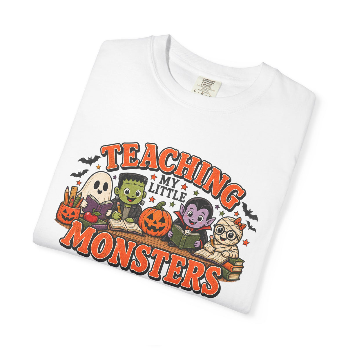 Teaching My Little Monsters Tee | Halloween Teacher Shirt