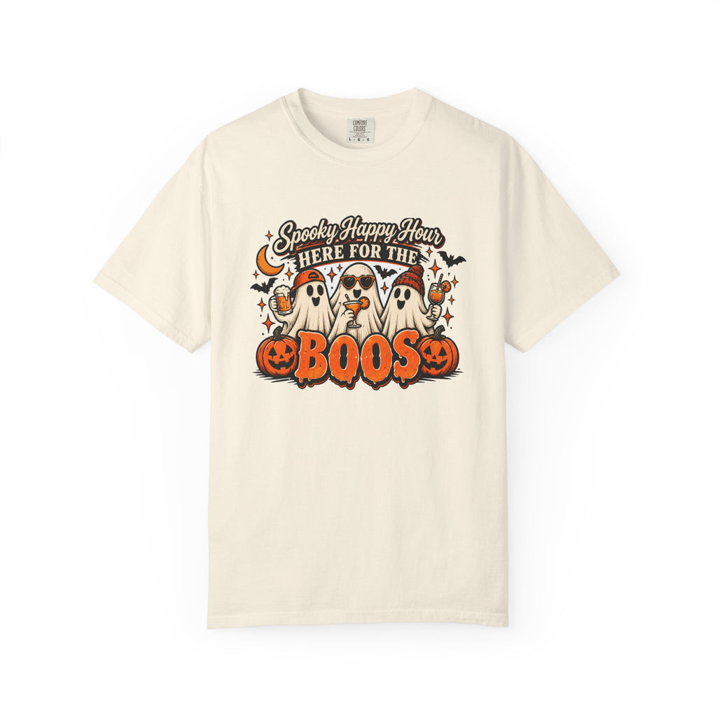 Here for the Boos Tee | Vintage Halloween Ghost Shirt