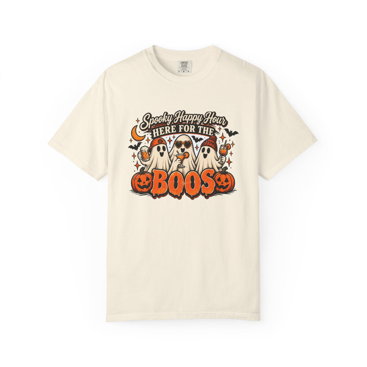 Here for the Boos Tee | Vintage Halloween Ghost Shirt