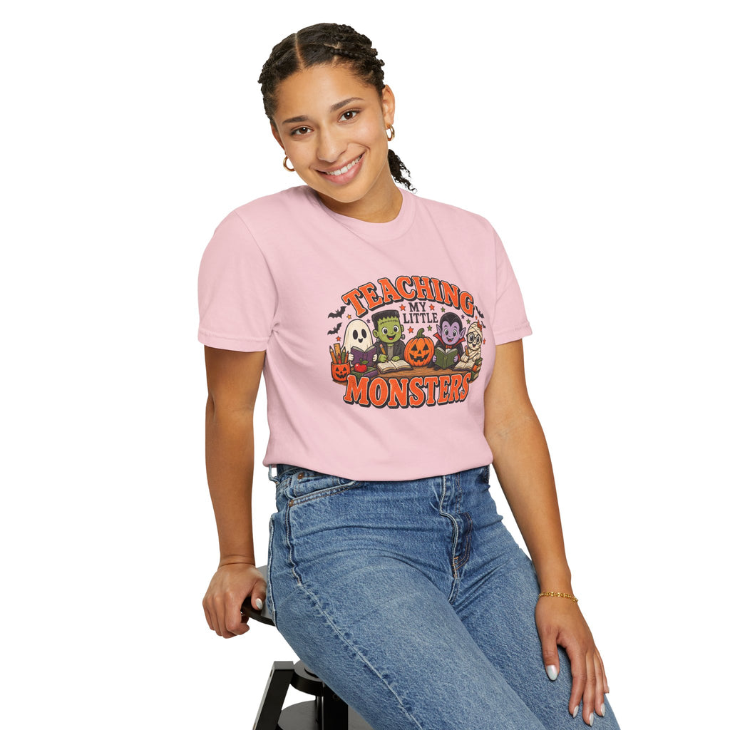 Teaching My Little Monsters Tee | Halloween Teacher Shirt