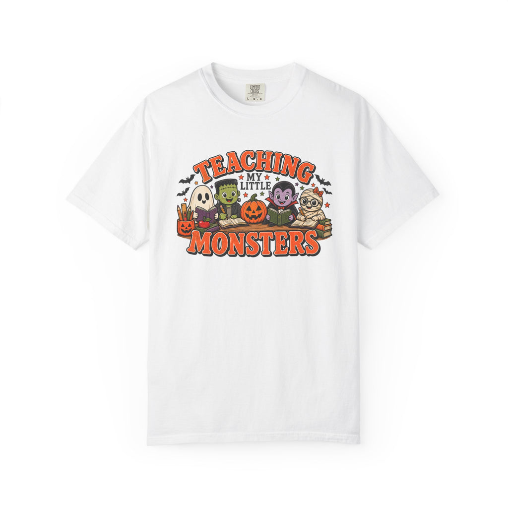 Teaching My Little Monsters Tee | Halloween Teacher Shirt