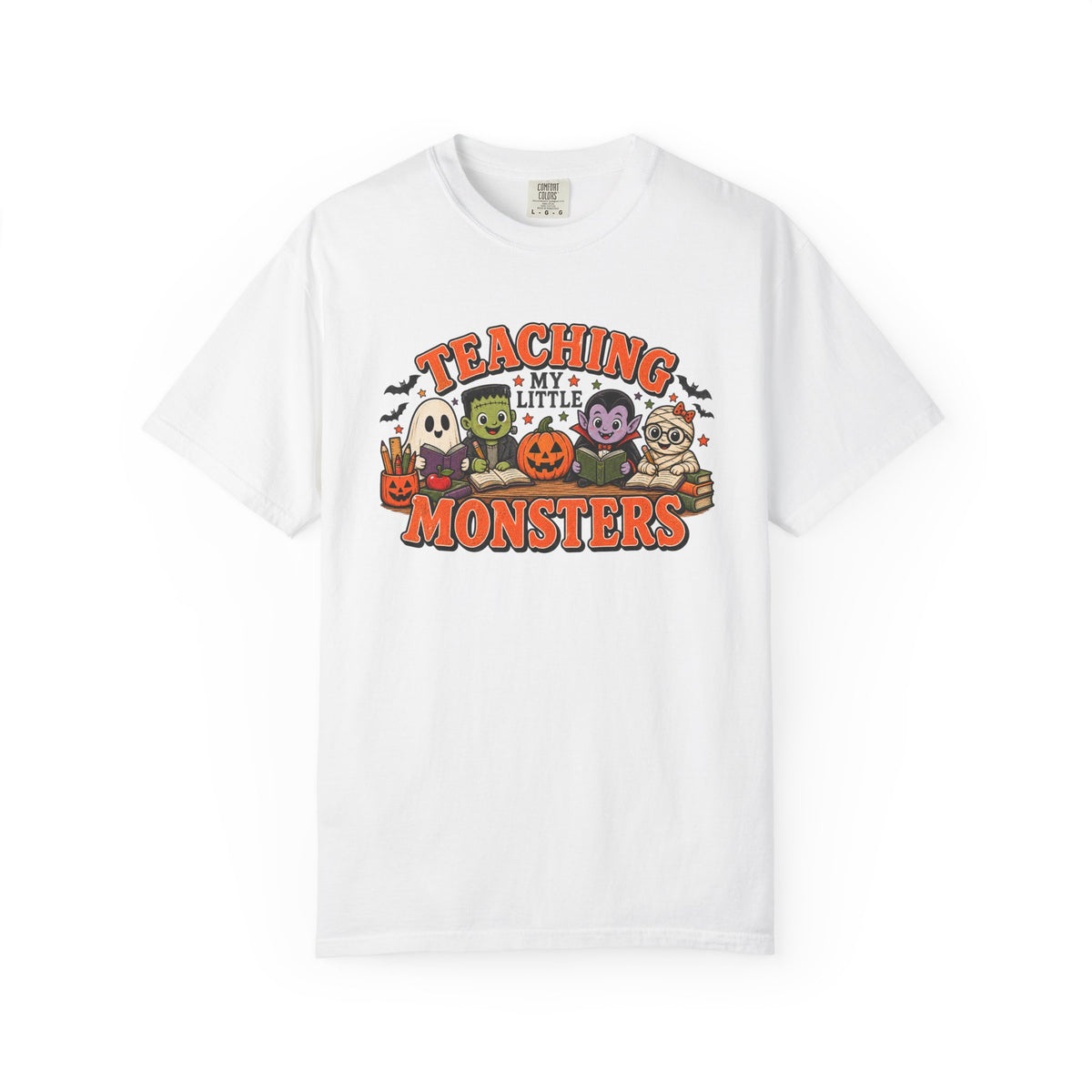 Teaching My Little Monsters Tee | Halloween Teacher Shirt