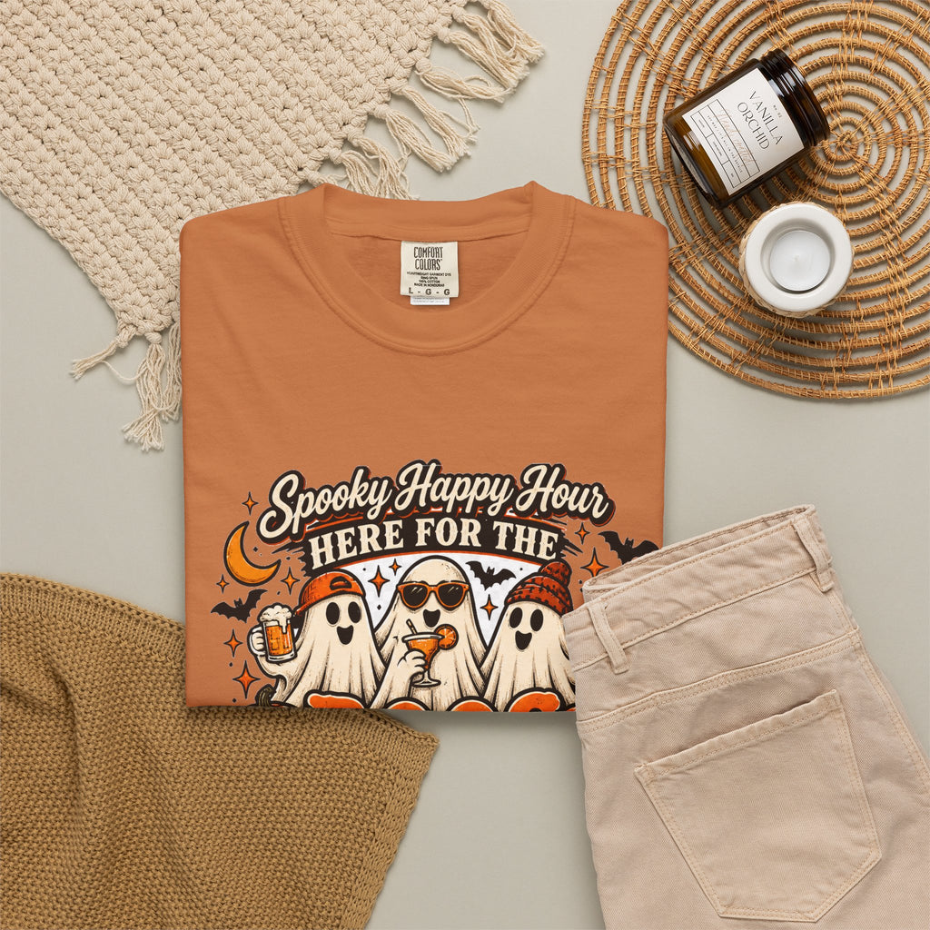 Here for the Boos Tee | Vintage Halloween Ghost Shirt