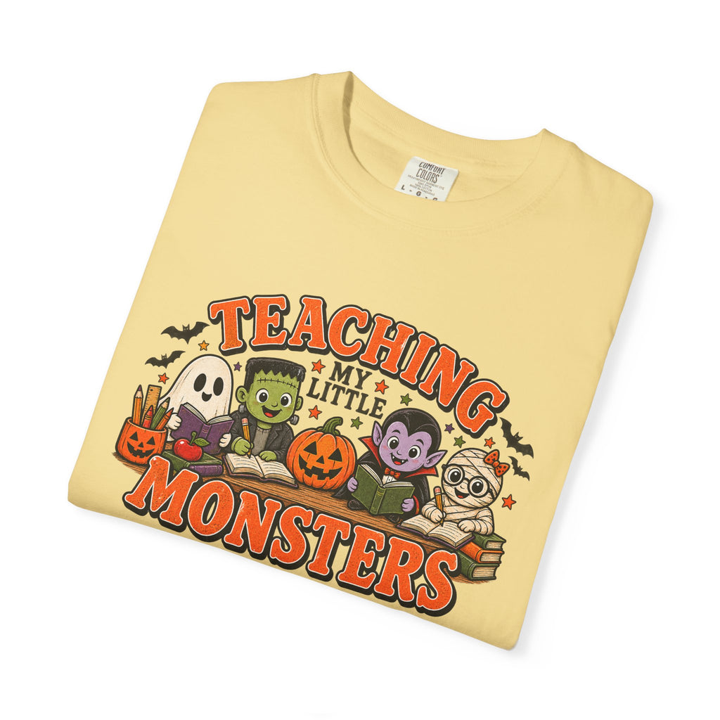 Teaching My Little Monsters Tee | Halloween Teacher Shirt