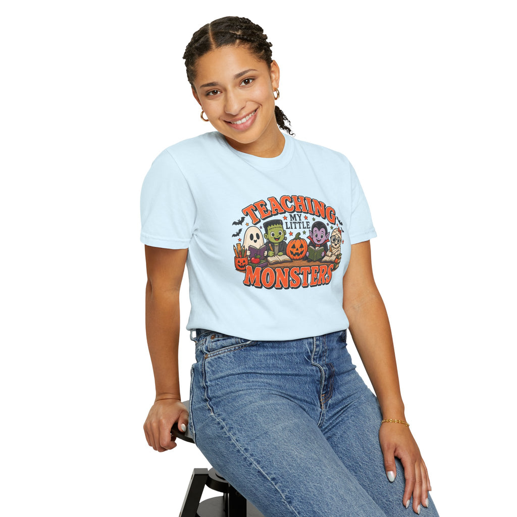 Teaching My Little Monsters Tee | Halloween Teacher Shirt