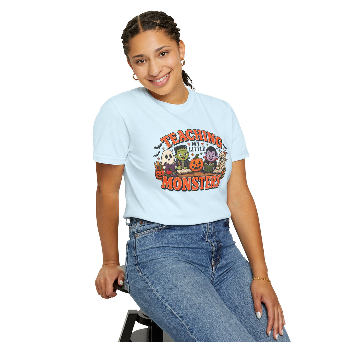 Teaching My Little Monsters Tee | Halloween Teacher Shirt