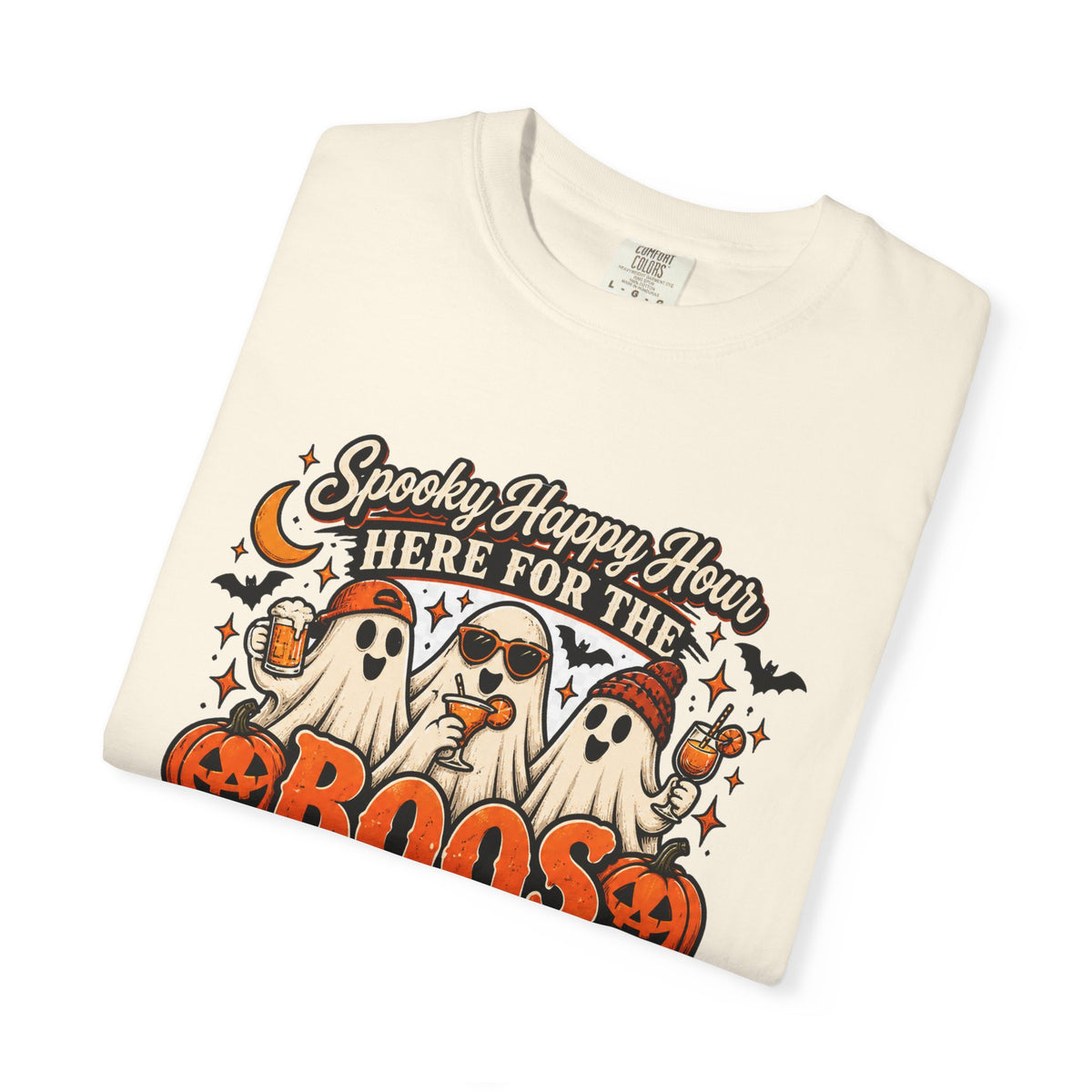 Here for the Boos Tee | Vintage Halloween Ghost Shirt