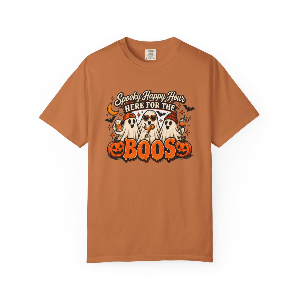 Here for the Boos Tee | Vintage Halloween Ghost Shirt