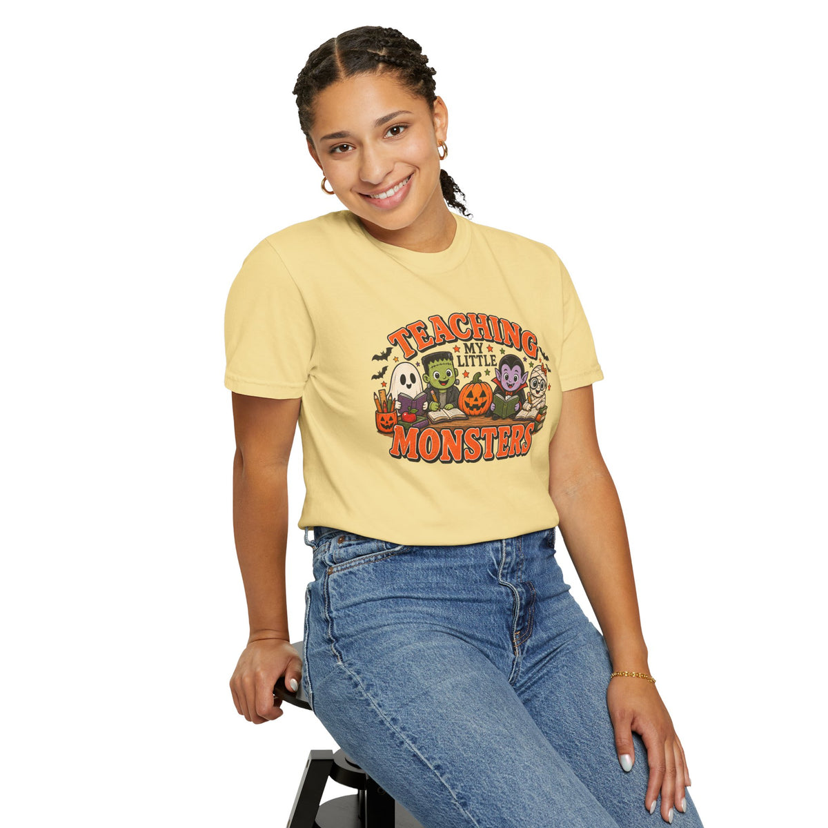 Teaching My Little Monsters Tee | Halloween Teacher Shirt