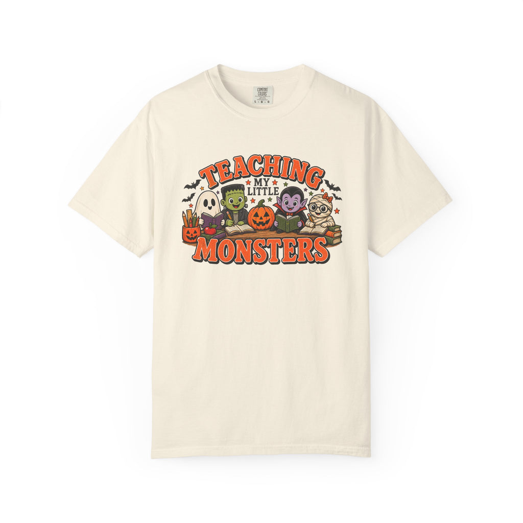 Teaching My Little Monsters Tee | Halloween Teacher Shirt