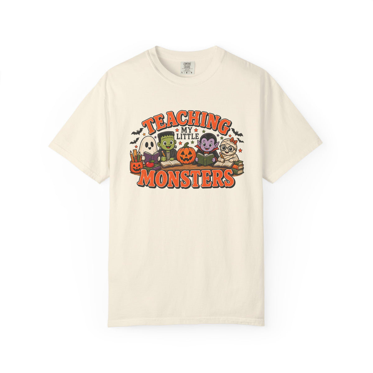 Teaching My Little Monsters Tee | Halloween Teacher Shirt