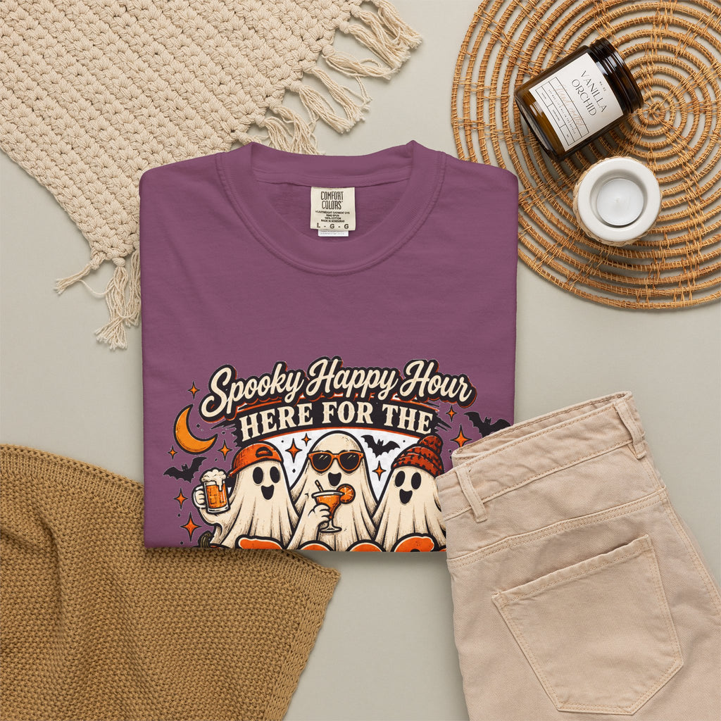 Here for the Boos Tee | Vintage Halloween Ghost Shirt