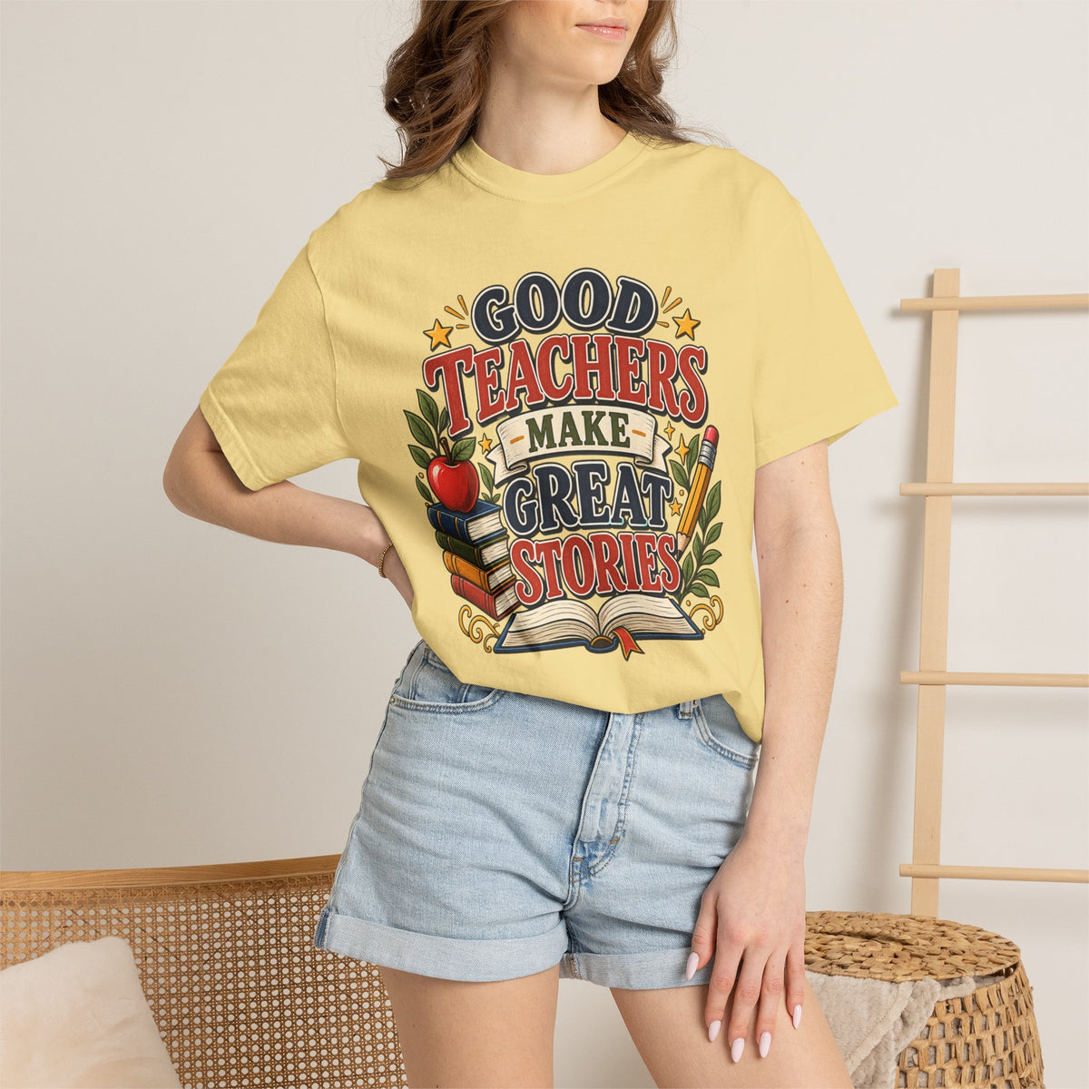 Good Teachers Make Great Stories Tee
