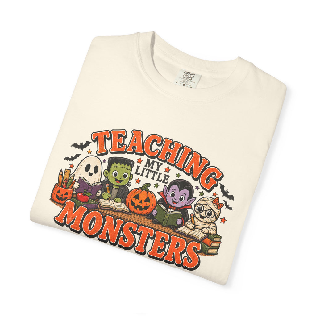 Teaching My Little Monsters Tee | Halloween Teacher Shirt