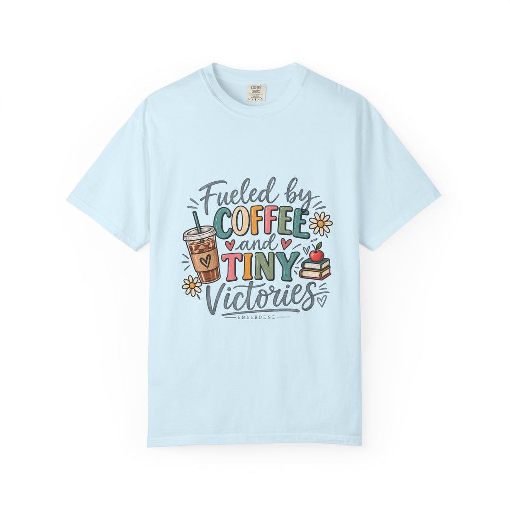 Fueled by Coffee and Tiny Victories Tee