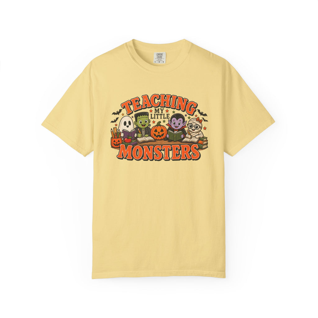 Teaching My Little Monsters Tee | Halloween Teacher Shirt