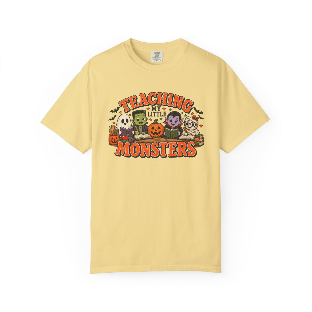 Teaching My Little Monsters Tee | Halloween Teacher Shirt