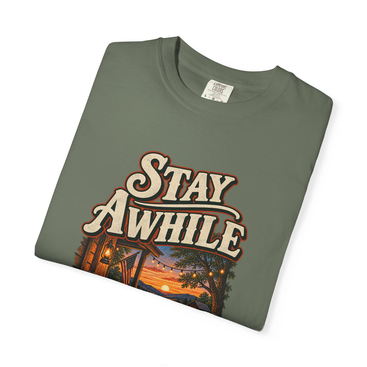 Stay Awhile Tee