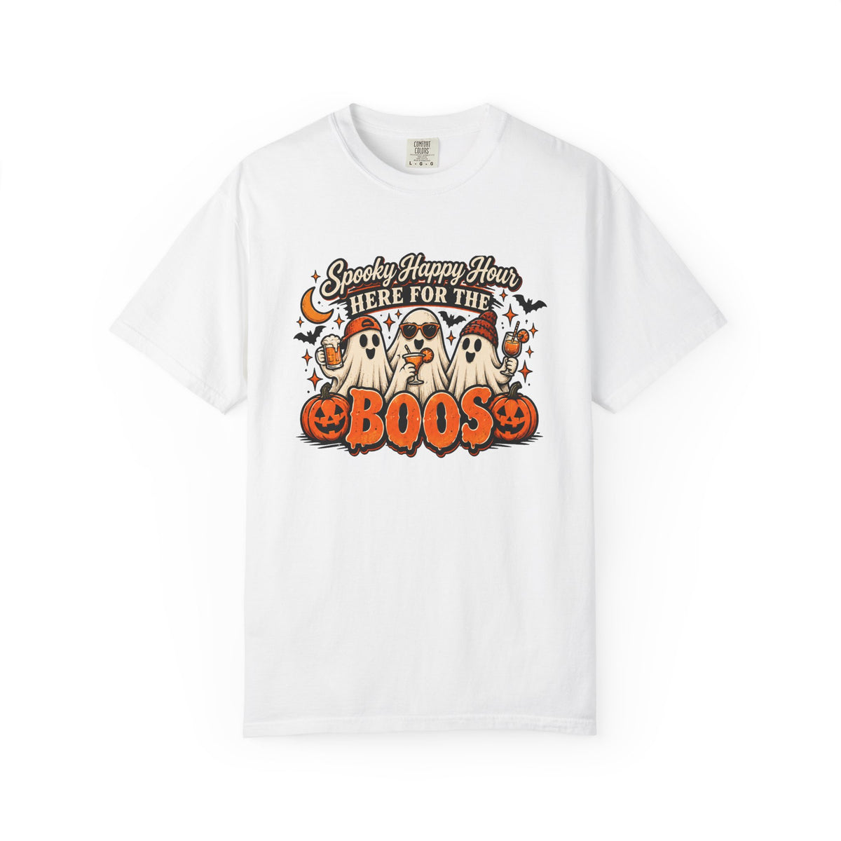 Here for the Boos Tee | Vintage Halloween Ghost Shirt