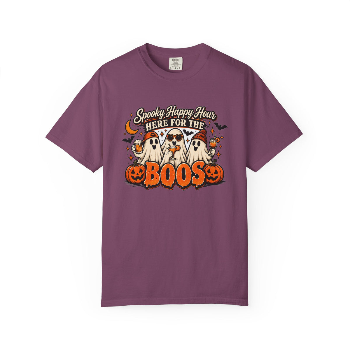 Here for the Boos Tee | Vintage Halloween Ghost Shirt