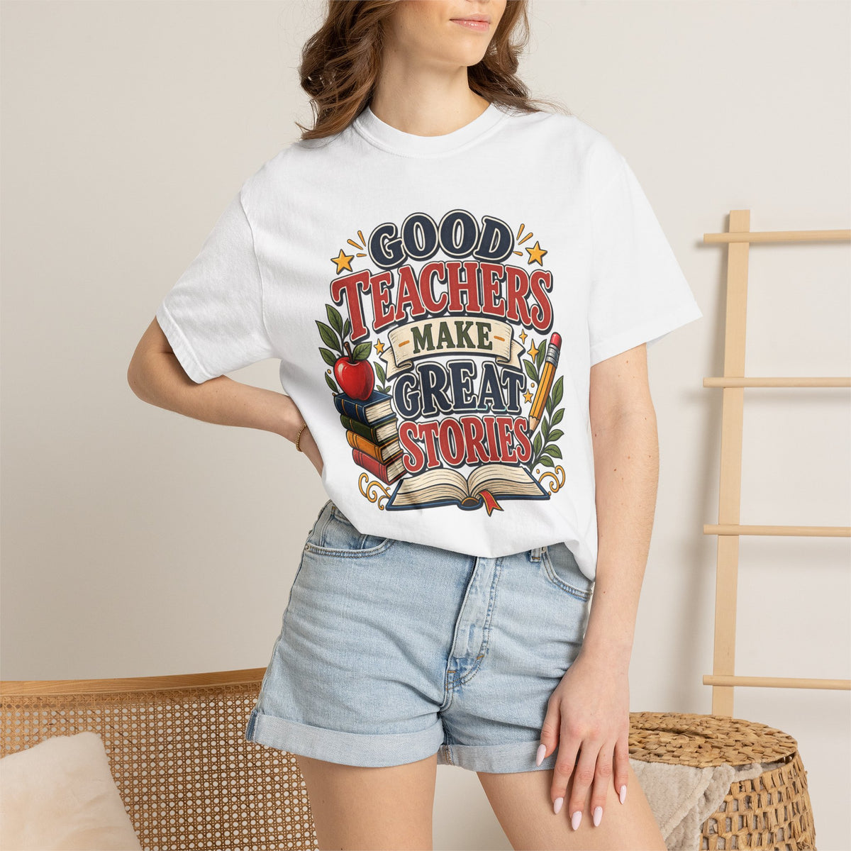 Good Teachers Make Great Stories Tee
